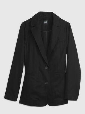 GAP Women’s Black Tencel and Lenzing Blazer Size M
